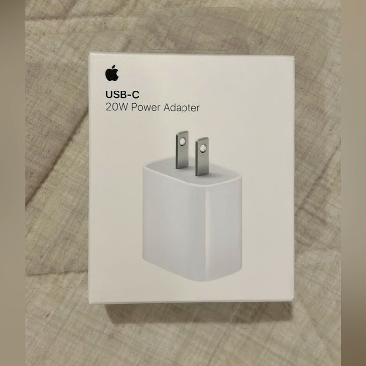Apple 20w Usb-c Adapter Fast Charging
