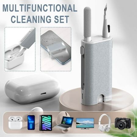 3 In 1 Cleaning Pen Tool Brush Kit For Mobile, Earphone, Earbuds & Airpods