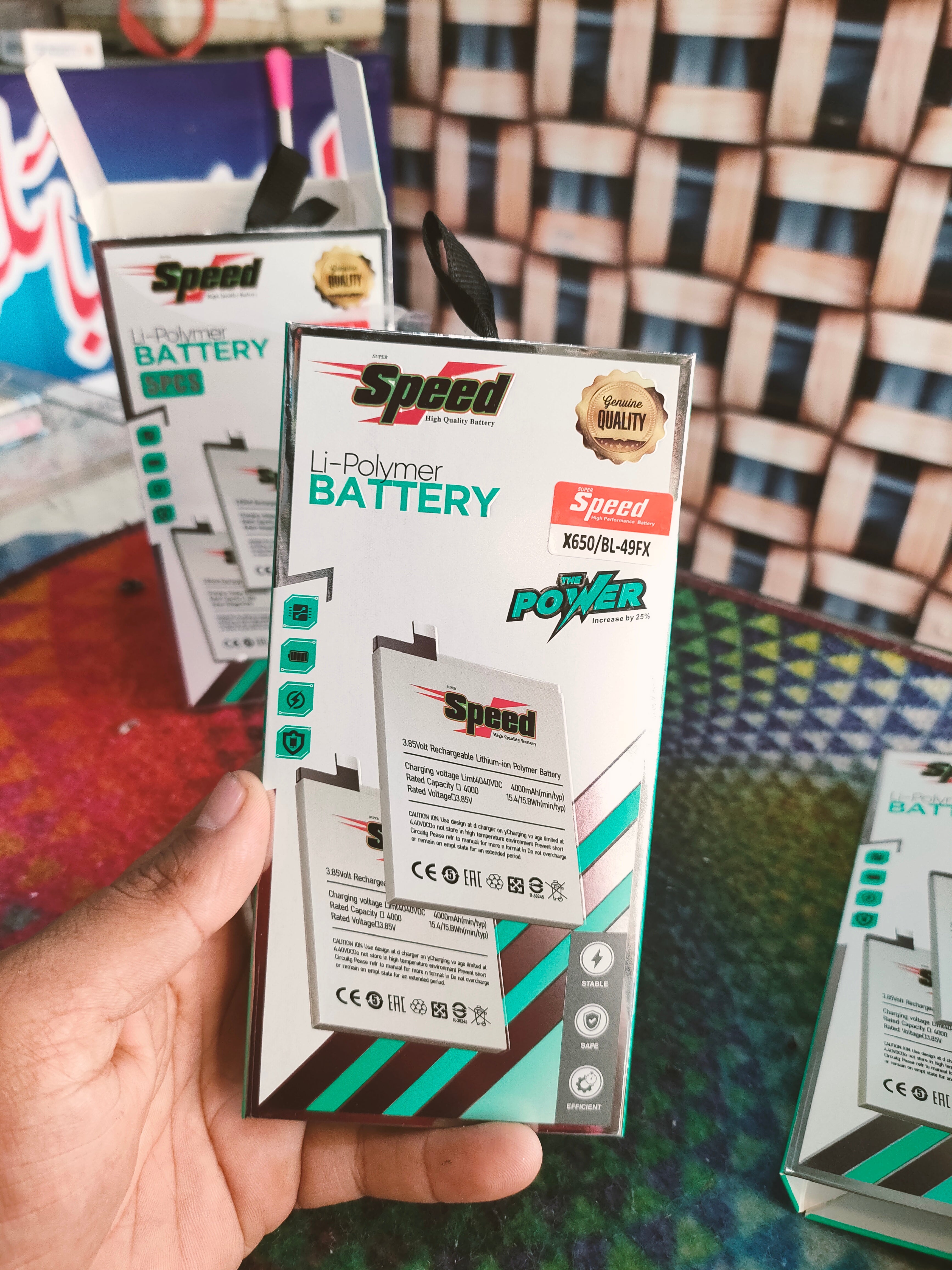 49 FX Battery, X650 Battery, By Speed Company