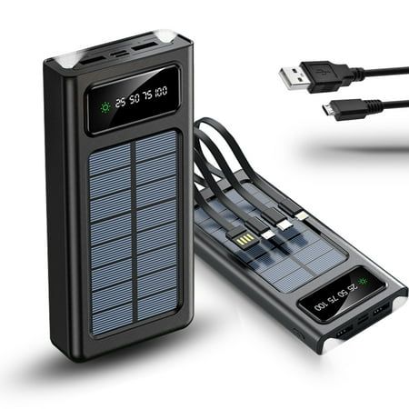 Solar Power Bank  10000 Mah