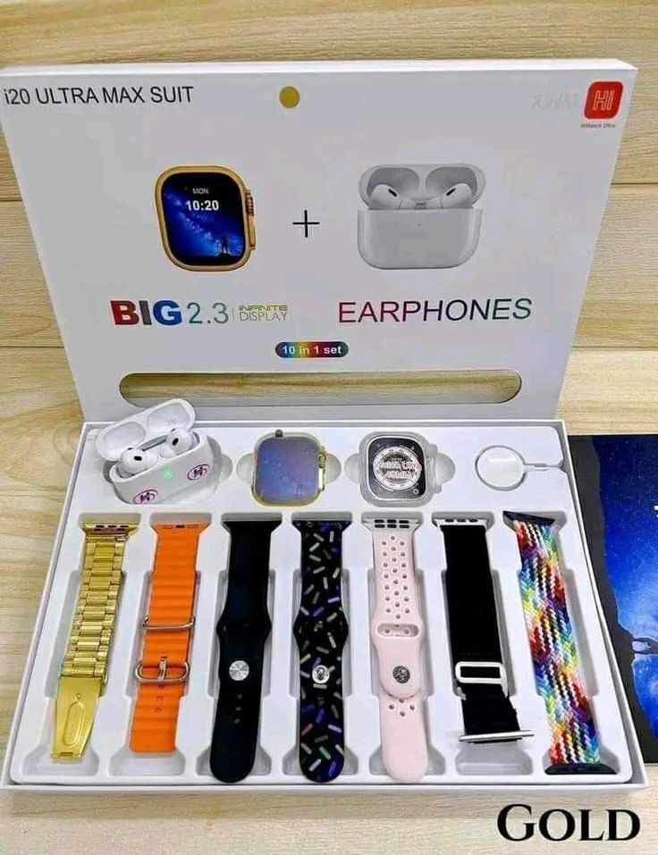 Ultra 2 Smart Watch With 7 Straps