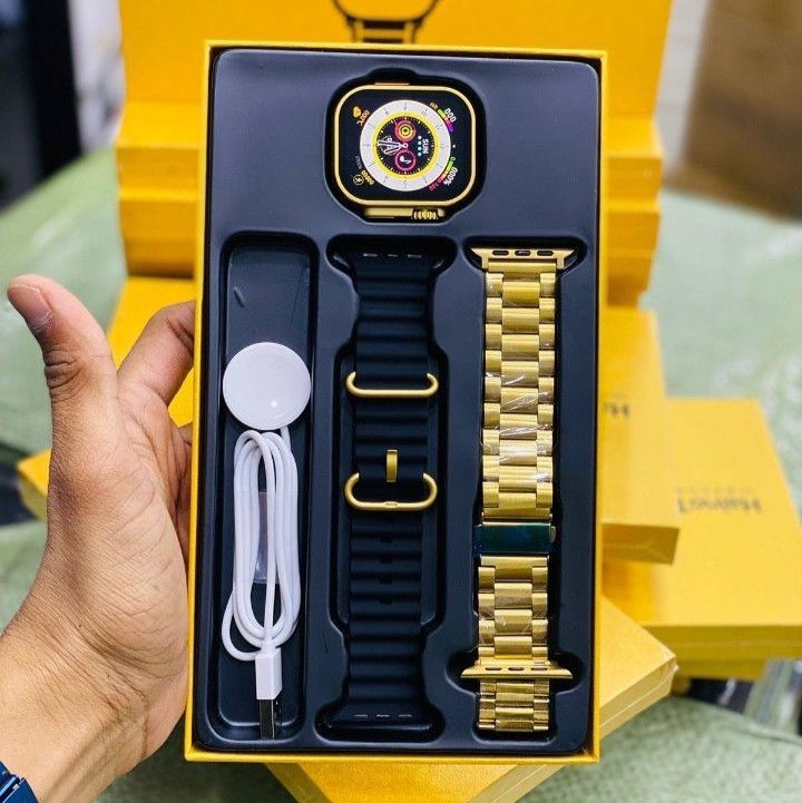 G9 Ultra Pro Smart Watch Golden Edition