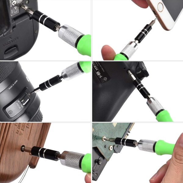 32 In 1 Mini Interchangeable Adjustable Precision Screwdrivers Bit Set Repair Tool Kit With Flexible Bar And Length – Screw Driver Tool Kit