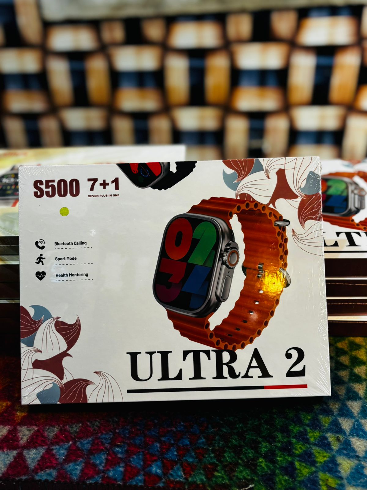 Ultra 2 Smart Watch With 7 Straps