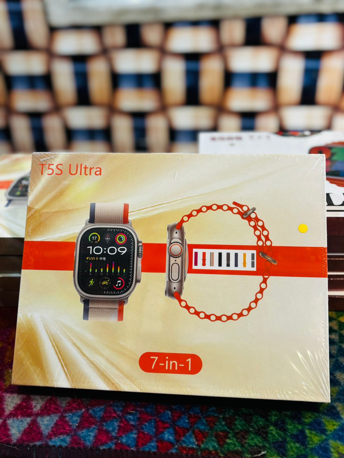 Ultra 2 Smart Watch With 7 Straps